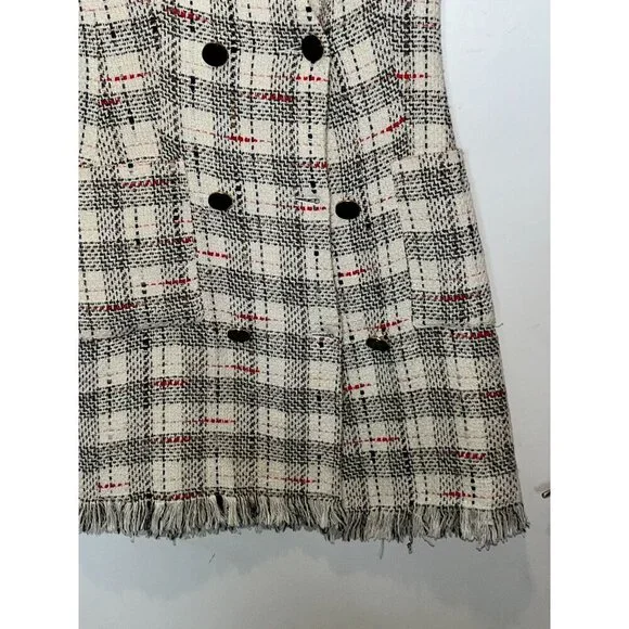 Zara Wome weed  Fringe Dress Muli Color  XS - Picture 5 of 14